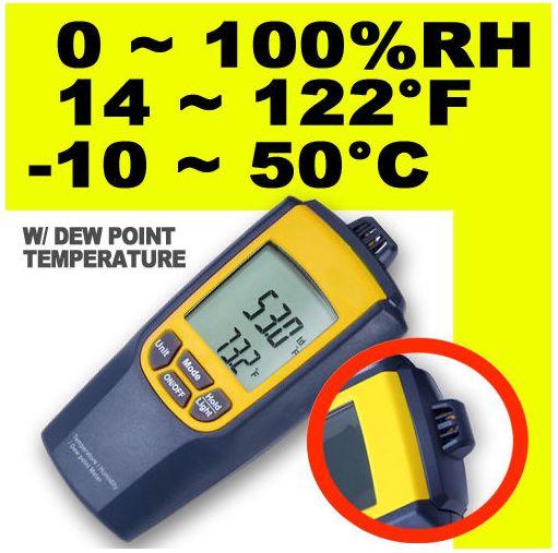 HY01-เครื่องวัดความชื้นสัมพัทธ์ (RH) อุณหภูมิ และจุดน้ำค้าง (Dew Point) แบบ 3 in 1 ,เครื่องวัดจุดน้ำค้าง , MEASURE HUMIDITY, DEW POINT , TEMPERATURE,,Instruments and Controls/Measuring Equipment