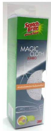 Scotch Brite Magic Cloth Jumbo ผ้าใยไมโครไฟเบอร์ชนิดหนาพิเศษ,Magic Cloth Jumbo ผ้าใยไมโครไฟเบอร์ชนิดหนาพิเศษ,Scotch Brite,Plant and Facility Equipment/Cleaning Equipment and Supplies/Cleaners