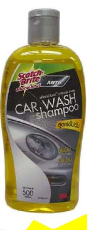 3M Scotch Brite  Car Wash Shampoo 500ml. แชมพูล้างรถสูตรเข้มข้น ,Car Wash Shampoo 500ml. แชมพูล้างรถสูตรเข้มข้น ,3M Scotch Brite,Plant and Facility Equipment/Cleaning Equipment and Supplies/Cleaners