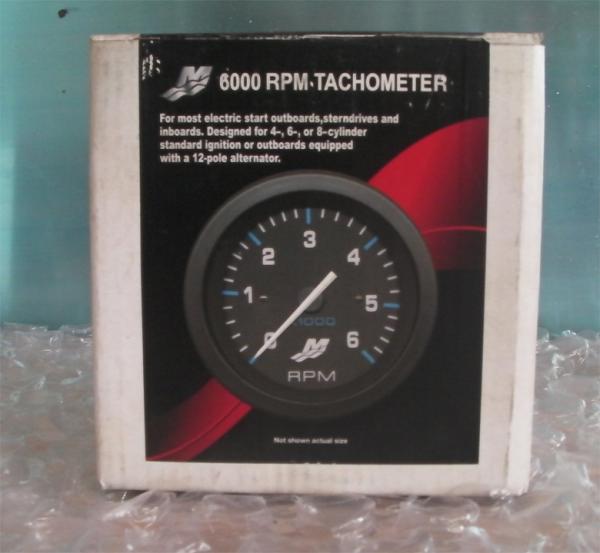 TACHOMETER,RMP GAUGE,TACHOMETER,Mercury,Instruments and Controls/RPM Meter / Tachometer