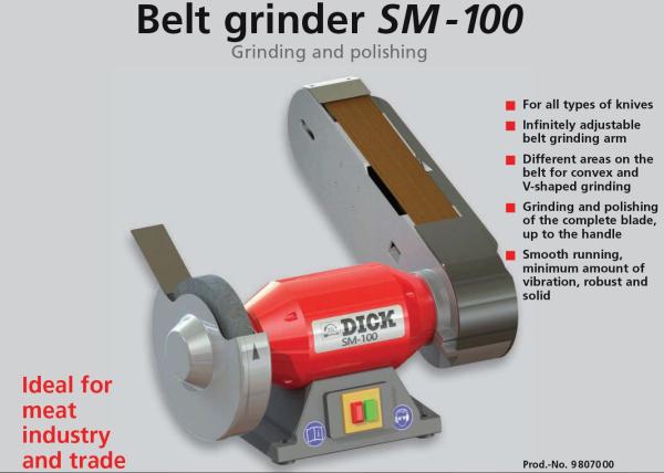 เครื่องลับมีด (Belt grinder),เครื่องลับมีด,F.DICK,Machinery and Process Equipment/Machinery/Grinders