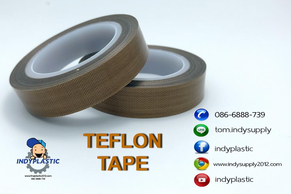 เทปล่อนกลาสเทป TEFLON GLASS TAPE,เทปล่อนกลาสเทป,,Sealants and Adhesives/Tapes