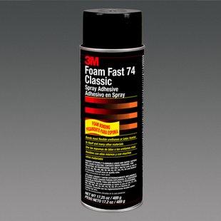 3M No.74 Foam Fast Adhesive 24Oz. กาวสเปรย์เหมาะสำหรับงานติดโฟม ผ้า หรือ ติดโฟมกับโลหะ,3M สเปรย์กาว, 3M No.74, 3M สเปรย์กาวติดโฟมกับโลหะ,3M Aerosol Adhesives,Sealants and Adhesives/Glue