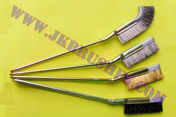 Knife Brush,knife brush แปรงมีด แปรงปัดโมลด์ ปัดสนิม,JK BRUSHES,Tool and Tooling/Hand Tools/Brushes
