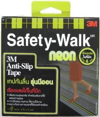 3M Anti-Slip Tapes Neon เทปกันลื่นชนิดเรืองแสง ,เทปกันลื่นชนิดเรืองแสง, anti-slip tapes Neon 3M,3M,Sealants and Adhesives/Tapes