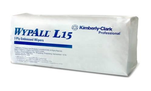 KIMBERLY-CLARK รุ่น L15 WYPAll  Wipers กระดาษเช็ดอุตสาหกรรมสำหรัีบงานทั่วไป, L15 WYPAll  Wipers กระดาษเช็ดอุตสาหกรรมสำหรัีบงานทั่วไป,KIMBERLY-CLARK,Plant and Facility Equipment/Cleaning Equipment and Supplies/Cleaners