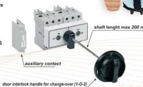 Economic Manual Change-Over switch 16-125A,Change-Over switch,Technoelectric,Electrical and Power Generation/Power Distribution Equipment