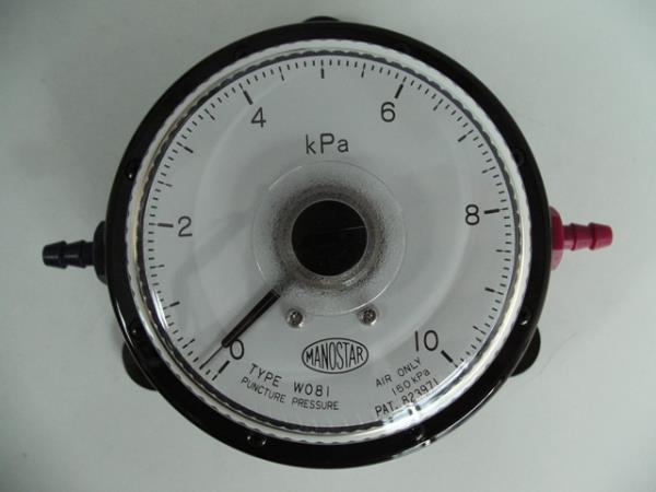 MANOSTAR Low Differential Pressure Gauge WO81FN10E,WO81FN10E, WO81FN, WO81, MANOSTAR, YAMAMOTO,MANOSTAR,Instruments and Controls/Gauges