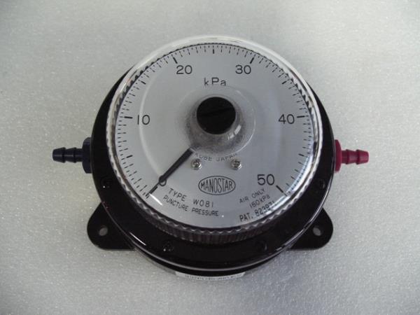 MANOSTAR Low Differential Pressure Gauge WO81FN50E,WO81FN50E, WO81FN, WO81, MANOSTAR, YAMAMOTO,MANOSTAR,Instruments and Controls/Indicators