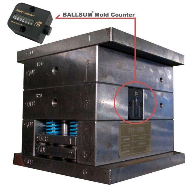 MOLD SHOT COUNTER,Mould Shot Counter,mold counter,โมลด์ฉีดพลาสติก,BALLSUM,Instruments and Controls/Counter