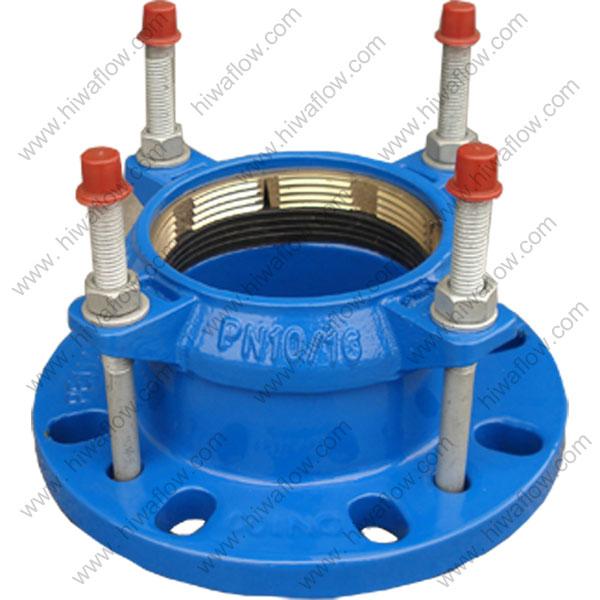 Restrained Flanged Adaptor for PE/PVC Pipes,Flange Adaptor, Flanged Adaptor for PVC/PE Pipe,hiwa,Pumps, Valves and Accessories/Tubes and Tubing
