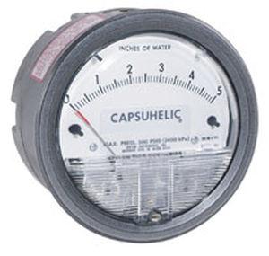 Capsuhelic? Differential Pressure Gage,Dwyer Differential Pressure Gage,Dwyer,Instruments and Controls/Gauges