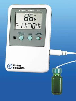 Traceable Refrigerator/Freezer Alarm Thermometer,Traceable Refrigerator/Freezer Alarm Thermometer,Fisher Scientific,Instruments and Controls/Thermometers