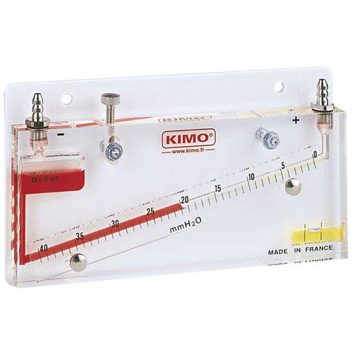  INCLINED LIQUID COLUMN MANOMETER,04101079,KIMO,Instruments and Controls/Flow Meters