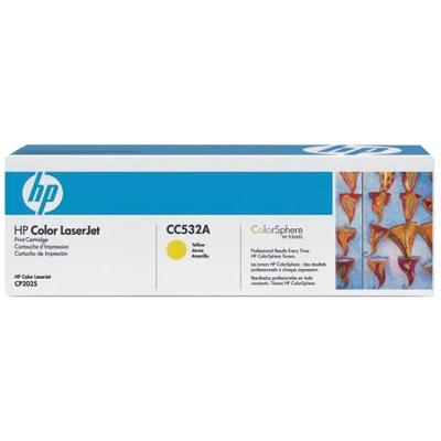 HP Laser Toner Cartridge CC532A Y,Laser Toner,HP,Plant and Facility Equipment/Office Equipment and Supplies/General Office Supplies