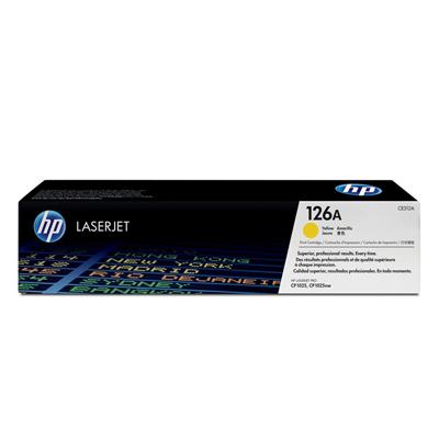HP Laser Toner Cartridge CE312A Y,Laser Toner,HP,Plant and Facility Equipment/Office Equipment and Supplies/General Office Supplies