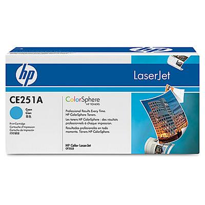 HP Laser Toner Cartridge CE251A C,Laser Toner,HP,Plant and Facility Equipment/Office Equipment and Supplies/General Office Supplies