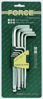 Hex key set 1.27-10mm,ประแจแอล,FORCE,Plant and Facility Equipment/Facilities Equipment/Maintenance