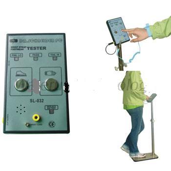 Dual Footwear / Wrist Strap Tester,ESD Shoes Tester,Waterun,Instruments and Controls/Test Equipment