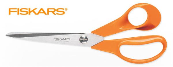 กรรไกร คุณภาพสูง FISKARS 8 นิ้ว สำหรับการใช้งานหนักทั่วไป (8500TD0005),กรรไกร,FISKARS,Tool and Tooling/Hand Tools/Scissors