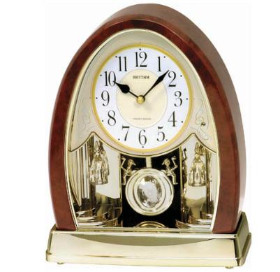 นาฬิกาตั้งโต๊ะ  RHYTHM  Table Clock รุ่น 4RJ636WS23,นาฬิกาตั้งโต๊ะ  RHYTHM,RHYTHM,Plant and Facility Equipment/Office Equipment and Supplies/Furniture