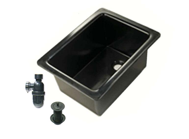 อ่าง PP Black (Polypropylene Sink) (อ่างโพรลีโพไพลีนสีดำ),อ่างโพลีโพรไพลีน, Polypropylene sink, pp sink,,Instruments and Controls/Laboratory Equipment