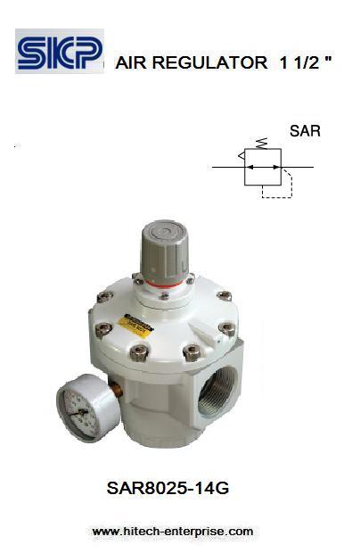 SKP - Air Regulator   SAR8000  series ,-SKP-SAR825-14G AIR REGULATOR,SKP,Machinery and Process Equipment/Machinery/Pneumatic Machine