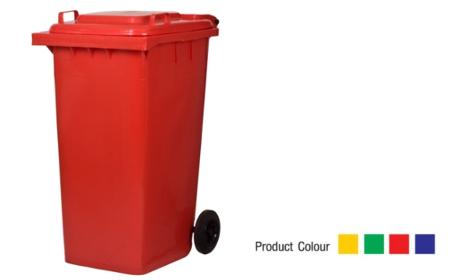 ถังขยะ TAB 240,ถังขยะ, bin , ถังขยะติดล้อ , ถังขยะพลาสติก , ถังขยะสีแดง,platinumproplastic,Materials Handling/Containers/Bins