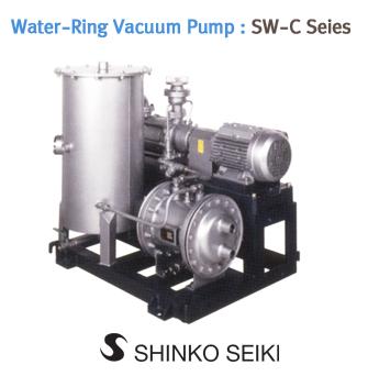 ปั๊มสุญญากาศ ปั๊มแวคคั่ม Water-Ring Vacuum Pump : SW-C Series,Water ring vacuum pump,ปั๊มสุญญากาศ,แวคคั่มปั๊ม,SHINKO SEIKI,Pumps, Valves and Accessories/Pumps/Water & Water Treatment