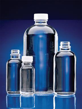 Fisherbrand Clear Boston Rounds   ,Bottles,Fisher Scientific,Materials Handling/Bottles