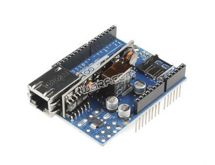 Arduino Ethernet Shield with PoE Module ,Arduino Ethernet Shield with PoE Module ,,Automation and Electronics/Electronic Equipment/Modules
