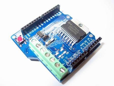 Arduino Motor controller Shield L298N drive 2 motors ,Arduino Motor controller Shield L298N,,Automation and Electronics/Electronic Equipment/Modules