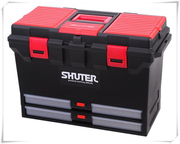 SHUTER กล่องเครื่องมือพลาสติก 2 LATCHES - W 560mm TB802,SHUTERTB80 กล่องเครื่องมือพลาสติก 2 LATCHES - W 560mm,SHUTER,Tool and Tooling/Other Tools
