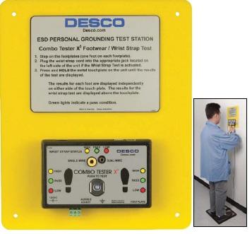 Wrist Strap & Footware Tester,Wrist Strap & Footware Tester,,Instruments and Controls/Test Equipment
