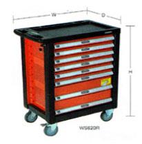 ตู้เครื่องมือช่างติดล้อ WS620R,ตู้เครื่องมือช่าง, ตู้เก็บเครื่องมือช่าง, ตู้ช่าง,้TONTAN,Materials Handling/Cabinets/Tool Cabinet