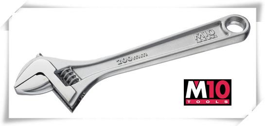 M10 WRENCH ประแจเลื่อน,M10 WRENCH ประแจเลื่อน 005-005-04 AW-100-4,M10,Tool and Tooling/Hand Tools/Wrenches & Spanners
