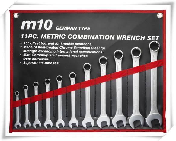 005-013-111 M10 ชุดประแจแหวนข้างปากตาย GERMAN TYPE,005-013-111 M10 ชุดประแจแหวนข้างปากตาย GERMAN TYPE,M10,Tool and Tooling/Hand Tools/Wrenches & Spanners
