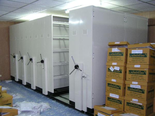 MOBILE CABINET SPACE SAVING,ตู้เลื่อนเก็บเอกสาร,SKRT,Materials Handling/Cabinets/Mobile Cabinet