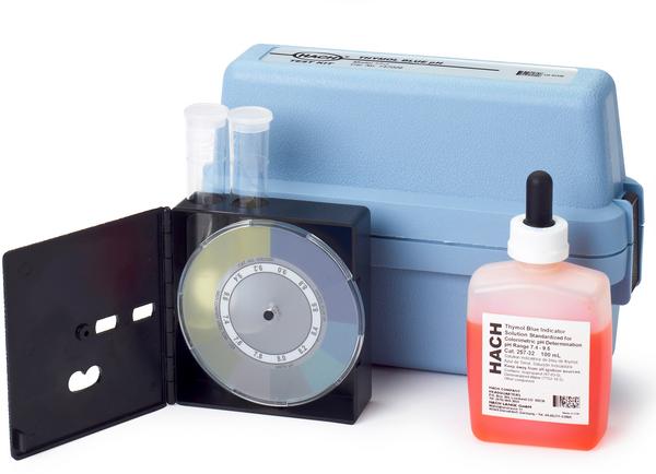 pH Test Kit, 7.4-9.6 pH, Model 17J,testkit, วัดคุณภาพน้ำ, วิเคราะห์น้ำ,testkits,HACH,Instruments and Controls/Analyzers