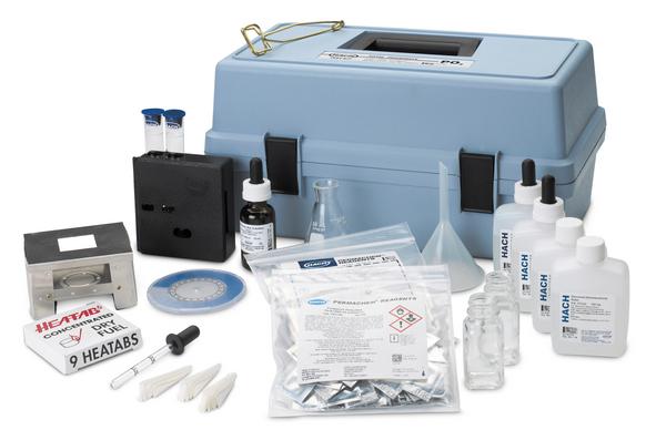 Phosphate Test Kit, Total Ortho-/Meta-, Model PO-24,testkit, วัดคุณภาพน้ำ, วิเคราะห์น้ำ,testkits,HACH,Instruments and Controls/Analyzers
