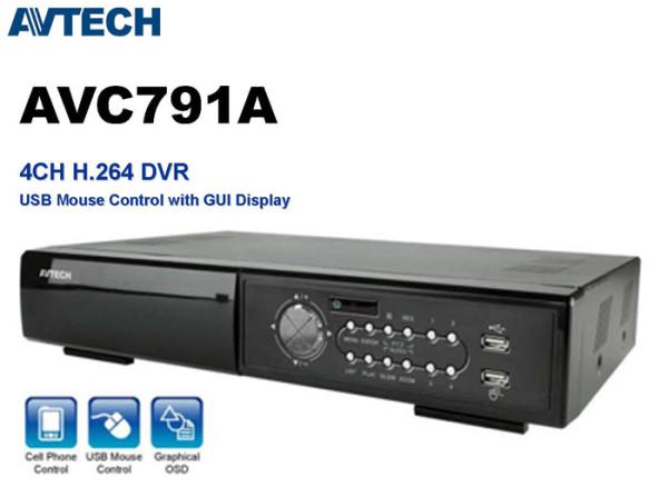 dvr 4ch,cctv,avtech,Instruments and Controls/Recorders