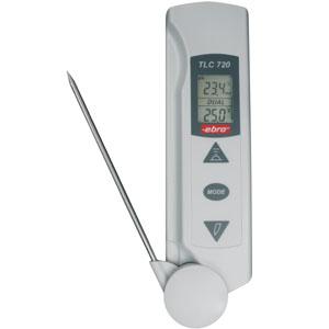 เครื่องวัดอุณหภูมิอินฟาเรด 2 in 1 แบบพกพา,TLC720,เครื่องวัดอุณหภูมิอินฟาเรด 2 in 1 แบบพกพา,TLC720 , Infrared Thermometer,ebro,Instruments and Controls/Test Equipment