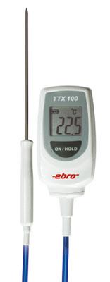 เครื่องวัดอุณหภูมิอย่างง่ายแบบมือถือ ,TTX 100,เครื่องวัดอุณหภูมิอย่างง่ายแบบมือถือ ,TTX 100 , Core Thermometer,ebro,Instruments and Controls/Test Equipment