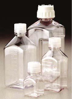 Nalgene PETG Square Media Bottles,Nalgene PETG Square Media Bottles,Fisher Scientific,Materials Handling/Bottles
