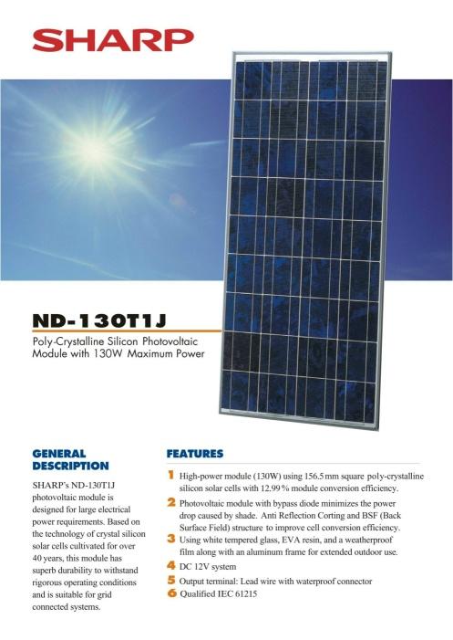 แผงโซล่าเซลล์ SHARP,SHARP เซลล์แสงอาทิตย์ แผงโซลาร์เซลล์ แผงโซล่าเซลล์,SHARP,Energy and Environment/Solar Energy Products/Solar Cells, Solar Panel