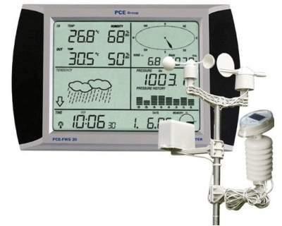 เครื่องวัดสภาพอากาศ Weather Station with PC interface ,เครื่องความเร็ววัดลม เครื่องวัดสภาพอากาศ,ENGINEO,Energy and Environment/Environment Instrument/Weather Station