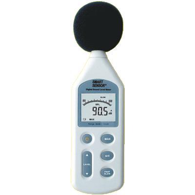 เครื่องวัดเสียง (Digital Sound Level Meter) 30-130dB,เครื่องวัดเสียง (Digital Sound Level Meter) 30-130dB,Smart Sensor,Energy and Environment/Environment Instrument/Sound Meter