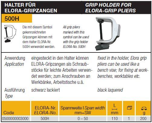 Grip Holder For ELORA-Grip Pliers,Grip Holder For ELORA-Grip Pliers, ELORA, Welding-,ELORA,Tool and Tooling/Machine Tools/General Machine Tools