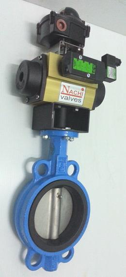 Butterfly With Actuator,Butterfly Valve, Valve, Actuator,NACHI นาชิ,Pumps, Valves and Accessories/Valves/Butterfly Valves