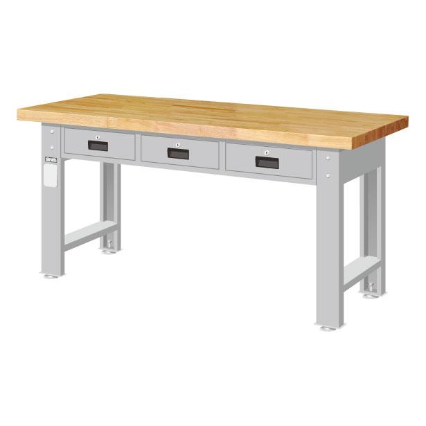 โต๊ะช่าง โต๊ะทำงานช่าง มีลิ้นชักใต้โต๊ะ TANKO Workbench : Heavy Duty รุ่น WAT-5203(x) ,โต๊ะทำงานช่าง,โต๊ะช่าง,โต๊ะเหล็ก,TANKO,Heavy Duty,Workbench,WAT,หน้าท๊อป,top,workbench top,ลิ้นชัก,ลิ้นชักใต้โต๊ะ,TANKO,Materials Handling/Workbench and Work Table